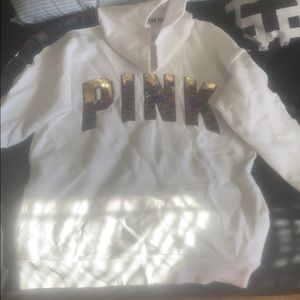 White Victoria’s Secret hoodie